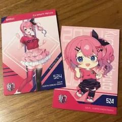 【セレッソ大阪】にじさんじ J1 コラボカード 2枚セット 倉持めると
