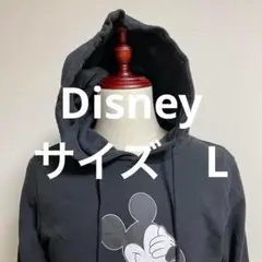 Disney ミッキーマウス パーカー　トップス　L トップス