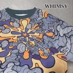 24SS WHIMSY Trip2 Top Tee 総柄 L