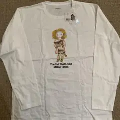 未使用新品　グラニフ；100万回生きたねこ　長袖Tシャツ②XL(XXL？)