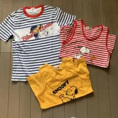 昭和レトロ☆当時ものパティ&ジミー♡ファミリア☆スヌーピー 子供服