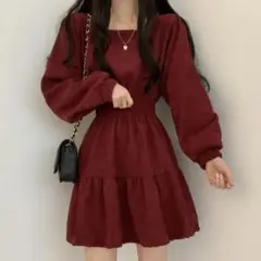 ミッドスカートワンピース
