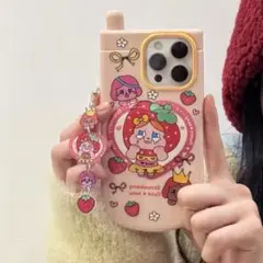 【新品未使用】iPhone15promax crybabyソフトケース