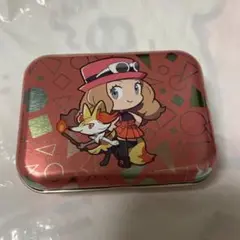 Pokemon Trainers ポケモントレーナーズ スクエア缶 セレナ