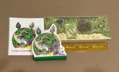 ジブリパークとジブリ展　トトロ メモ　ポストカード ジブリパーク　ジブリ美術館