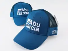 ラスト! 【Abu Garcia】アブガルシア メッシュ ブルー キャップ 青