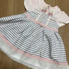 スーリー　ワンピース　いちご　ボーダー