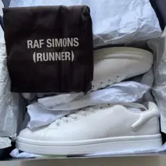 【定価29,700円】RAF SIMONS 白スニーカー 39サイズ 未使用品