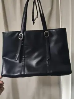 LES MUES ビジネスバッグ 黒　アオキ　青木