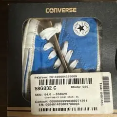 CONVERSE ALL STAR キッズ靴 ブルー