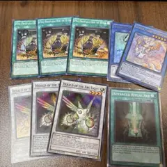 遊戯王　儀式の下準備　SR 英語版　他
