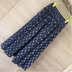 【美品】Les Olivades コットン スカート インド綿