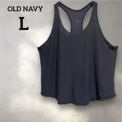 OLD NAVY【L】レディース タンクトップ スポーツウェア 黒