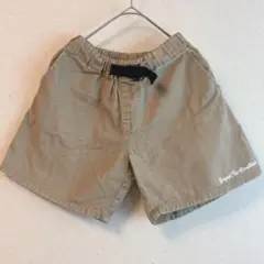 (130)セブンデイズサンデイ キッズ ショートパンツ ベージュ アウトドア