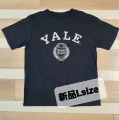 Yale ブラック Tシャツ Lサイズ 新品