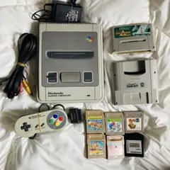 【SFC】スーパーファミコン　本体一式　すぐ遊べる　レトロゲーム