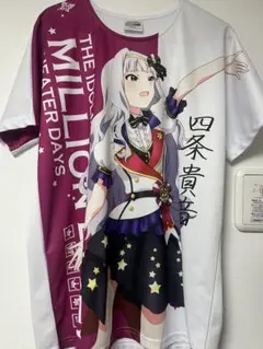 アイドルマスター 京まふ Tシャツ 四条貴音 アイドルマスター ワンフォーオール 四条貴音フルグラフィックT