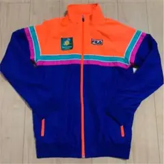 テニス BNP パリバオープン フィラ ナイロンジャケット 日本Sサイズ 美品