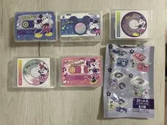 【8月最新作】セリア ディズニー ケース＆シール 5点フルコンプ【匿名配送】