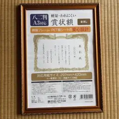 A3対応 金色装飾