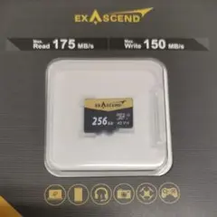 EXASCEND 256GB MicroSDカード A2 V30