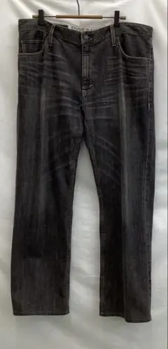S179K メンズデニムパンツ XL 黒 春夏秋冬 エディーバウアー 6/19