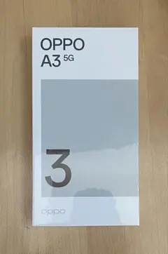 新品未開封OPPO A3 5G 128GB SIMフリーパープル24時間以内発送