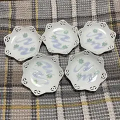 幸楽窯　こうらく　もみじ　菓子皿　5枚