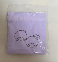 キキララ カラフル巾着 ピューロランド リトルツインスターズ
