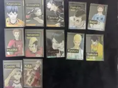 ハイキュー ファンパーク 箔押し クリアカード