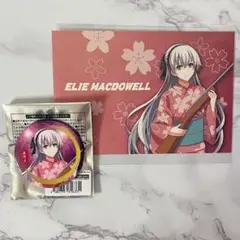 軌跡シリーズ ブックオフ コラボ エリィ ポストカード 缶バッジ