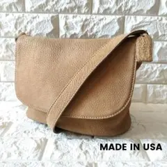 COACH オールドコーチ ショルダーバッグ USA製 ヌバック