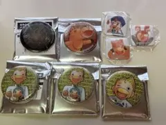 金色のガッシュ‼︎ メタル缶バッジ　ウマゴン　キャンチョメ　スクエア缶バッジ