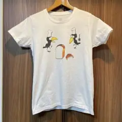 グラニフ　かこさとし　からすのパン屋さんTシャツ ホワイト　SS