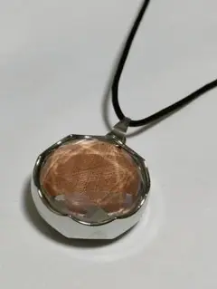 はれはーれ様専用ギベオン隕石ペンダント(ピンクゴールド)