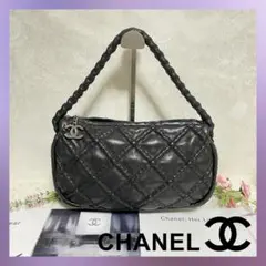 CHANEL シャネル ウルトラステッチ ワンショルダー ハンドバッグ