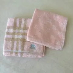 セリーヌ バーバリー タオルハンカチ ハンドタオル ミニテリー マカダム セット