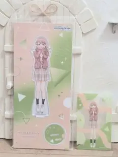 ＊プロセカ＊　花里みのり　アクリルスタンド＋クリアカード　ポップアップ