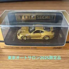 東京オートサロン2025 限定　ゴールド　トヨタ　スープラA80 INNO64 INNO64 ミニカー トヨタ スープラ 東京オートサロン 2025 限定