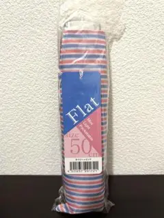 【新品未開封品】　折りたたみ傘　ネイビー×ピンク　50cm