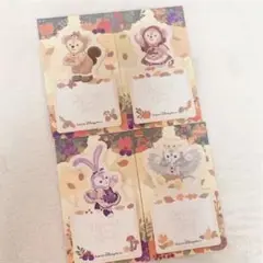 ダッフィー 付箋 秋の冒険