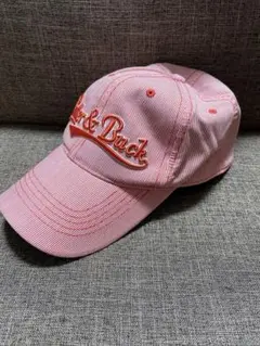 Cutter & Buck ストライプキャップ ピンク
