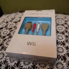 エリツイーン様専用任天堂Wii専用D端子AVケーブル