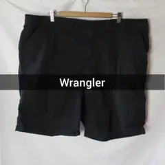 Wrangler 黒 ショートパンツ 48 ブラック ショーツ チノショーツ