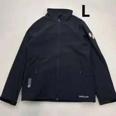 KINGSLANDキングスランド　ジャケット　ブラック系　Lサイズ　美品
