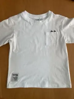 UNIQLOキッズクルーネックTシャツ アニヤハインドマーチ120cm 白