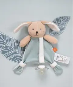 【新品未使用】Baby nat'(ベビーナット) おしゃぶりホルダーBIO