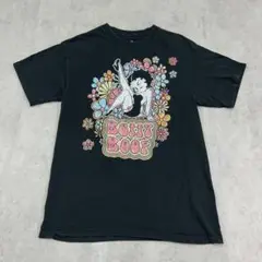 ベティちゃん　ベティ・ブープ　トップス　半袖　Tシャツ　古着　ブラック　黒　M