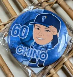 ベイスターズ 60知野選手缶バッジ