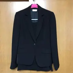 黒透ストライプジャケット スーツ　3点